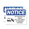 Signmission No Parking On Grass Will Be Sign, Vinyl Decal, 10in W x 7in L, 2PK OS-2PACK-NS-D-710-L-14722 - alternate 1
